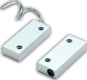 Magnetkontakt, Utenpåliggende, NC, Aluminium