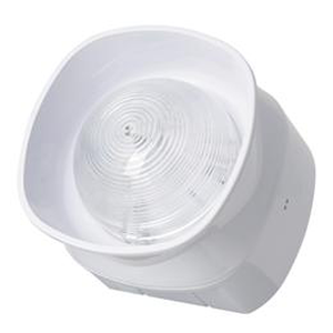 Høytaler / Sirene / Bliz / Strobe - 9-60 VDC, Hvit (96Db)