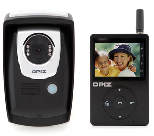 OP-D02 - Trådløs Dørtelefon & monitor 2,4 tom