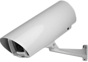 Kamerahus, 12Vdc/24ac, Hvit