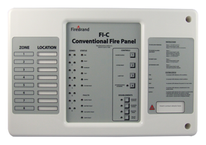 Firebrand 2 - Brannsentral, 2 soner (24VDC)