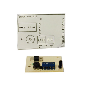 DC-DC omformer - Fra 12-24 VDC til 6-10VDC (60x40mm)
