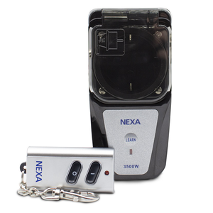 LGDR - 1 Mottager ute + 1 fjernkontroll - Nexa (Selvlærend