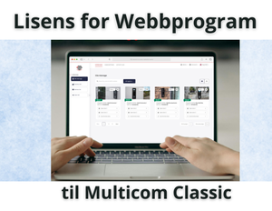 Lisens for web program til Multicom Classic