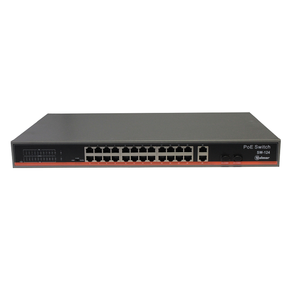 SW-124 - PoE switch - 24 PoE porter, 500W