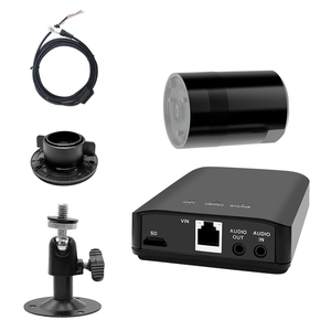 Minikamera som kan skjules - 2.8 mm linse, PoE, SD-kort
