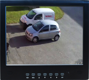 LCD 9,7 CCTV Skjerm - BNC innganger (1024x768@60Hz)