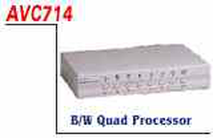 Quad bildev.S/H.4-kan.AVC714