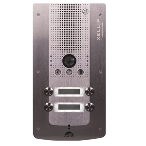 SIP / IP porttelefon, PoE, 4 knapper (innfeldt)