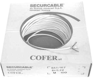 14AX/427 - Securfix Alarmkabel 14 ledere (Meterpris)