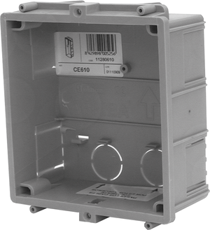 CE610 - Innfeldt bakboks for 1 moduls rammen