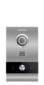 milo-1-pushbutton-panel-inox - Fermax /PR672BI1451F09533PLACAMILOVIDEO1LMEETSZ1.jpg