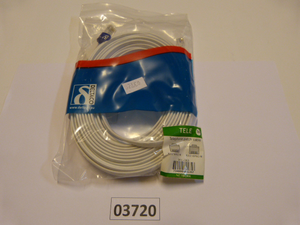 RJ 12 Kabel 10 m. 6/6