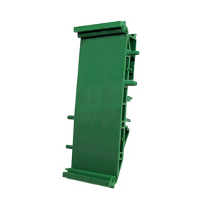 DIN-skinne holder 35x28x118 mm. (Holder fast relekort)