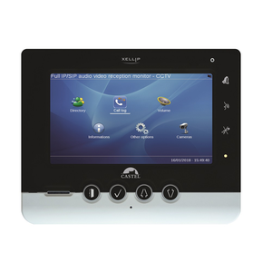 Full IP / SIP - Audio/Video monitor (XE monitor-P)