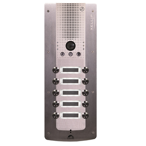 SIP / IP porttelefon, PoE, 10 knapper (innfeldt)